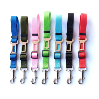 Reflective Dog Car Seat Belt