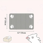 non-slip silicone pet food mat