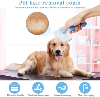 deshedding pet brush tool