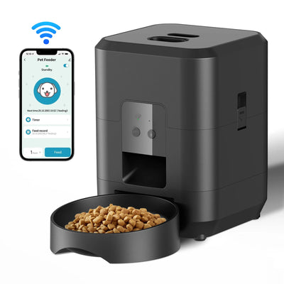 automatic dog and cat food dispenser