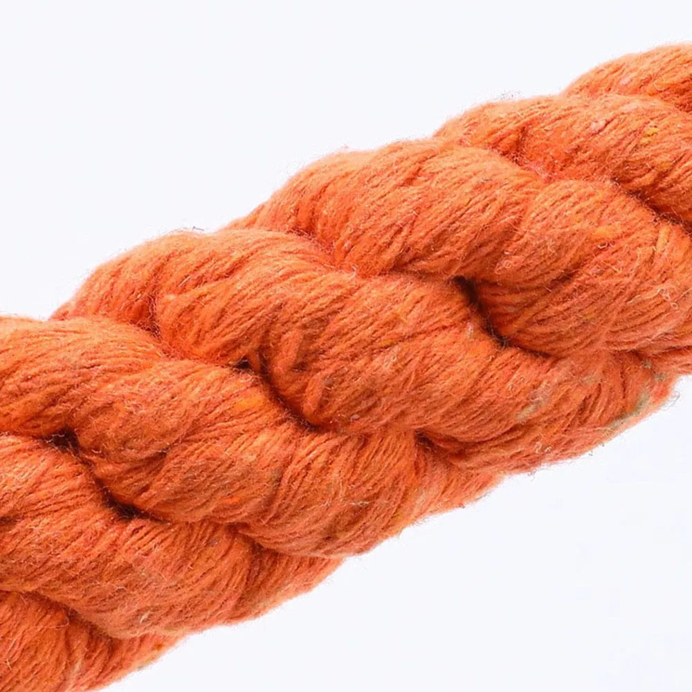 Durable Carrot Rope Dog Chew Toy