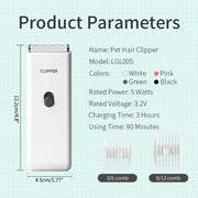 quiet pet grooming clipper