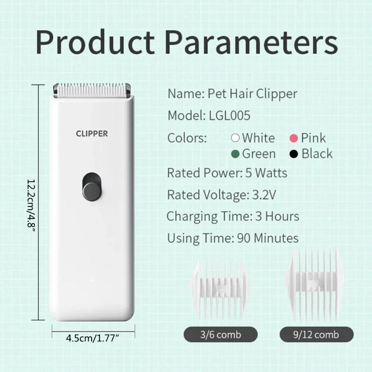 quiet pet grooming clipper